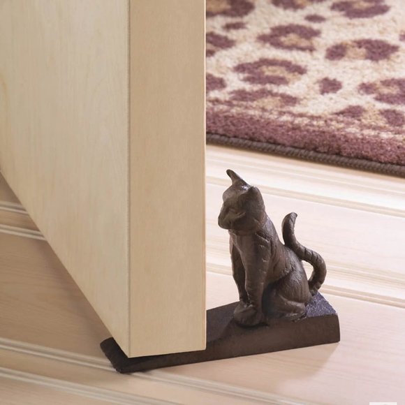 Accents Cast Iron Sitting Cat Door Stop Poshmark